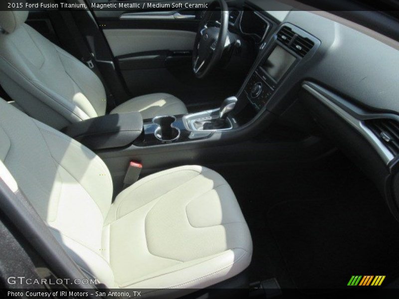 Magnetic Metallic / Medium Soft Ceramic 2015 Ford Fusion Titanium