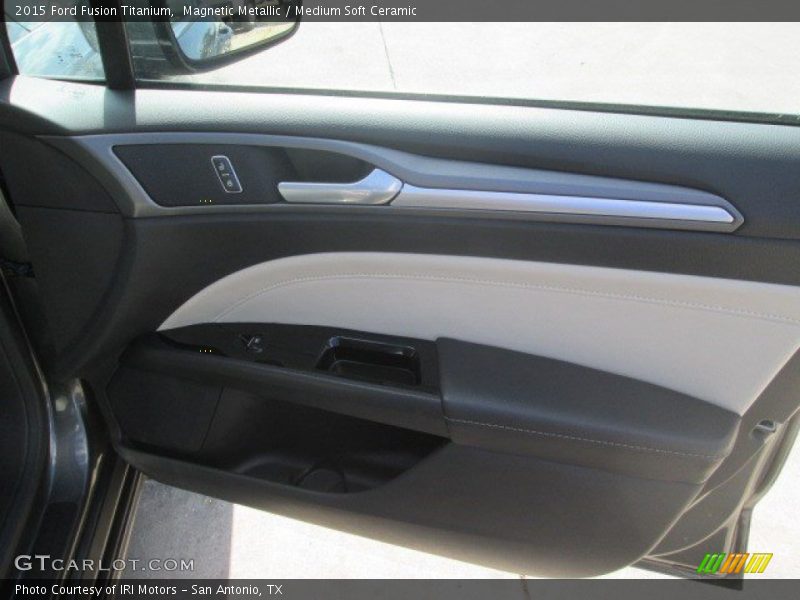 Magnetic Metallic / Medium Soft Ceramic 2015 Ford Fusion Titanium