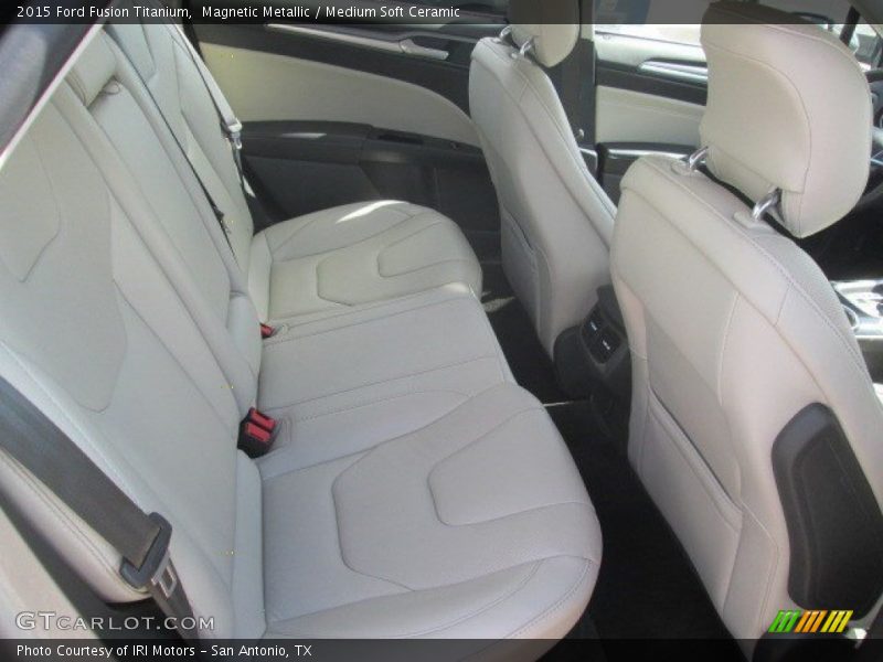 Magnetic Metallic / Medium Soft Ceramic 2015 Ford Fusion Titanium