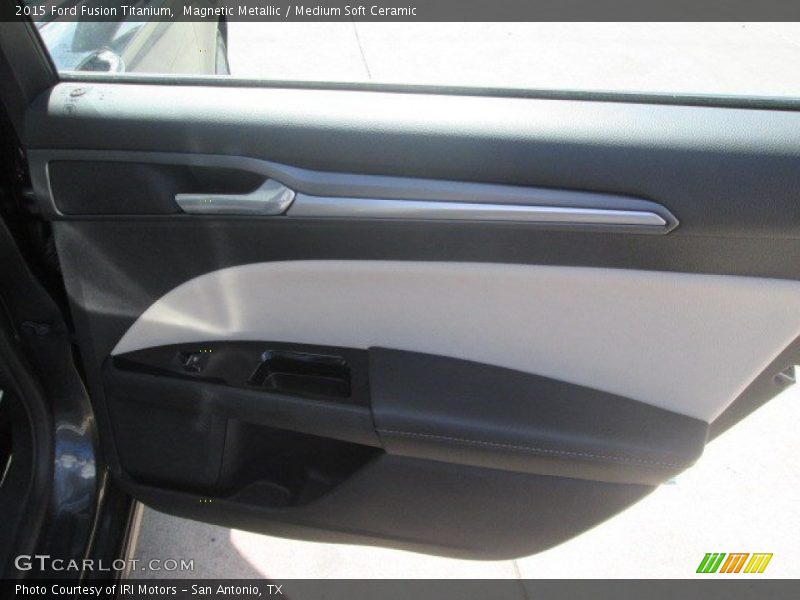 Magnetic Metallic / Medium Soft Ceramic 2015 Ford Fusion Titanium