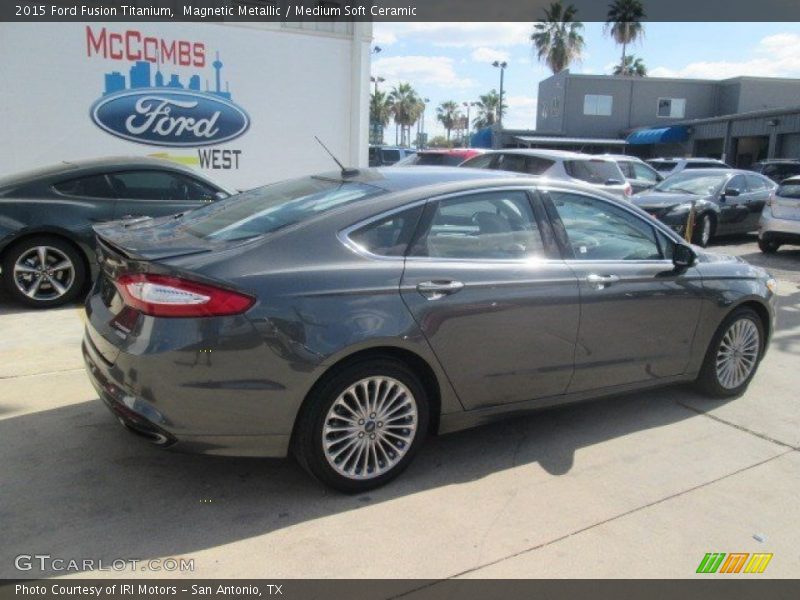 Magnetic Metallic / Medium Soft Ceramic 2015 Ford Fusion Titanium