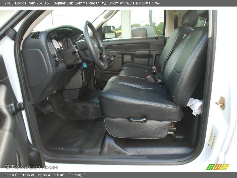 Bright White / Dark Slate Gray 2005 Dodge Ram 2500 ST Regular Cab Commercial Utility