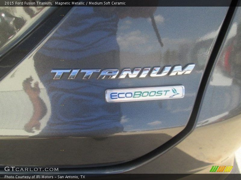 Magnetic Metallic / Medium Soft Ceramic 2015 Ford Fusion Titanium