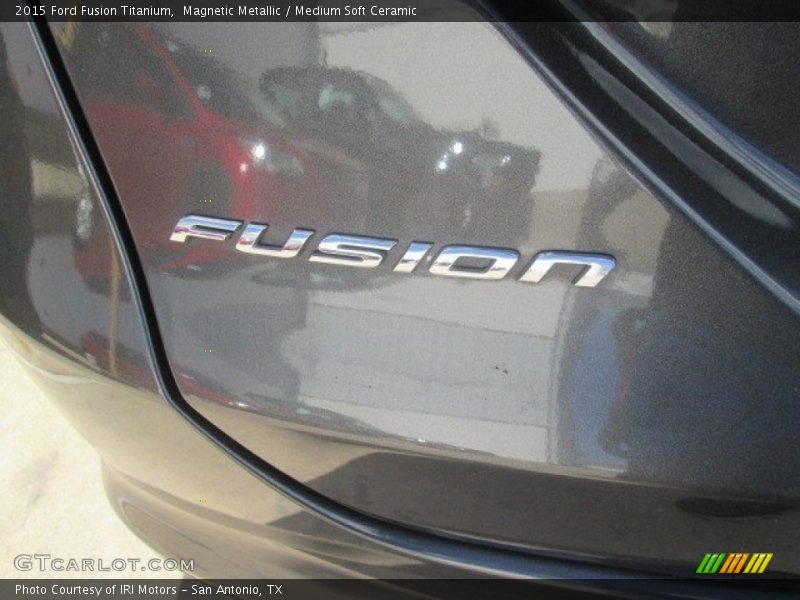 Magnetic Metallic / Medium Soft Ceramic 2015 Ford Fusion Titanium
