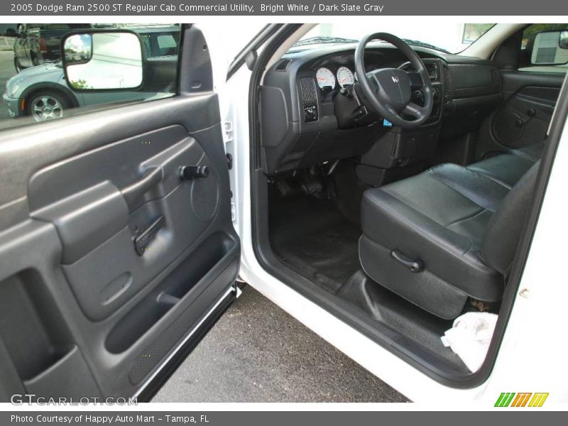 Bright White / Dark Slate Gray 2005 Dodge Ram 2500 ST Regular Cab Commercial Utility