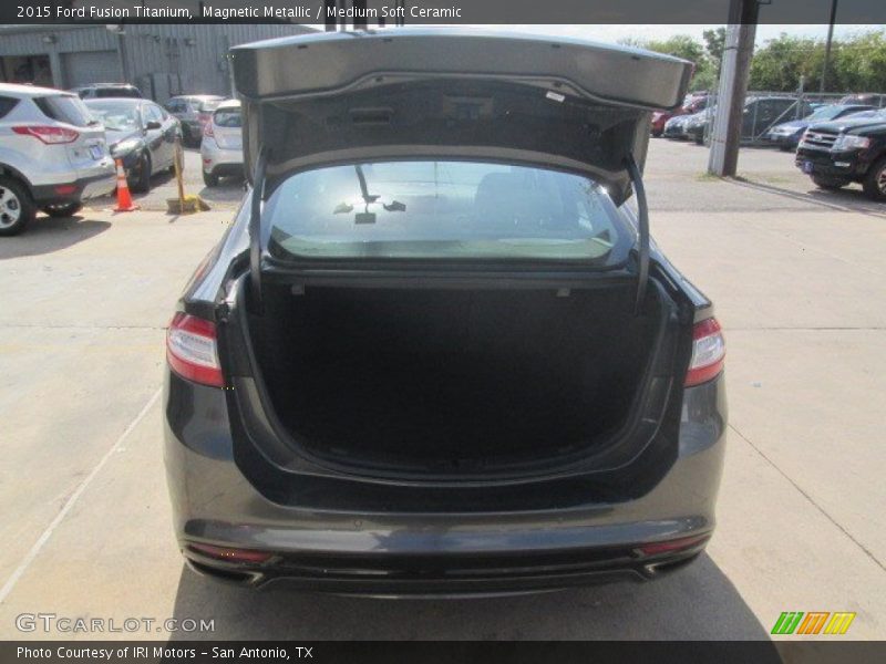 Magnetic Metallic / Medium Soft Ceramic 2015 Ford Fusion Titanium