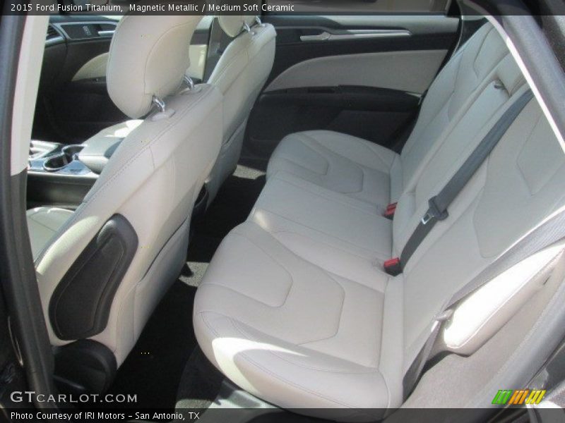 Magnetic Metallic / Medium Soft Ceramic 2015 Ford Fusion Titanium