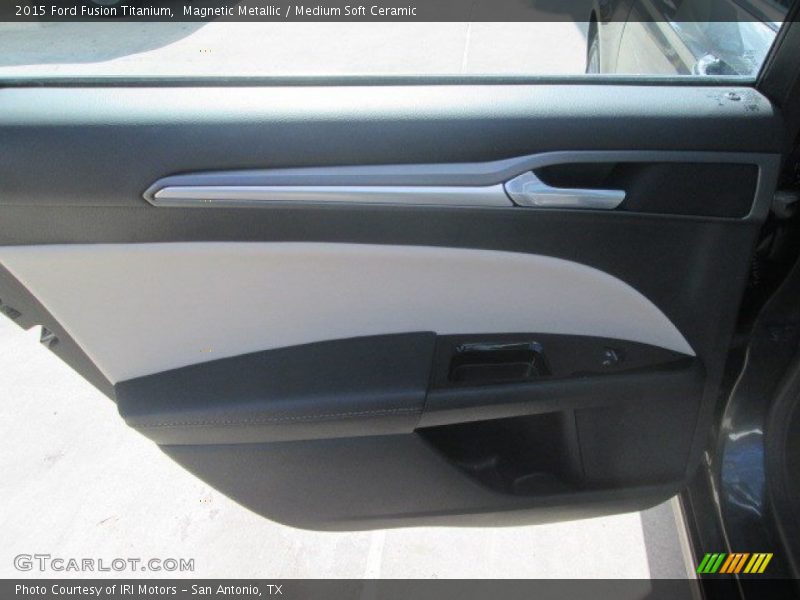 Magnetic Metallic / Medium Soft Ceramic 2015 Ford Fusion Titanium