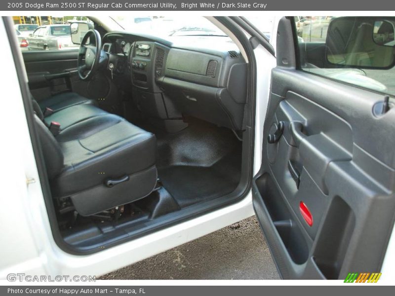 Bright White / Dark Slate Gray 2005 Dodge Ram 2500 ST Regular Cab Commercial Utility