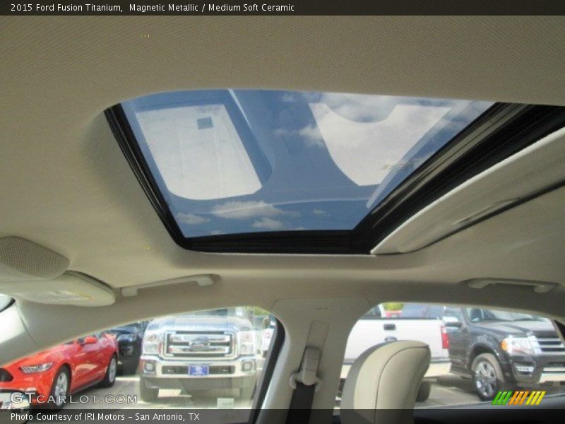 Magnetic Metallic / Medium Soft Ceramic 2015 Ford Fusion Titanium