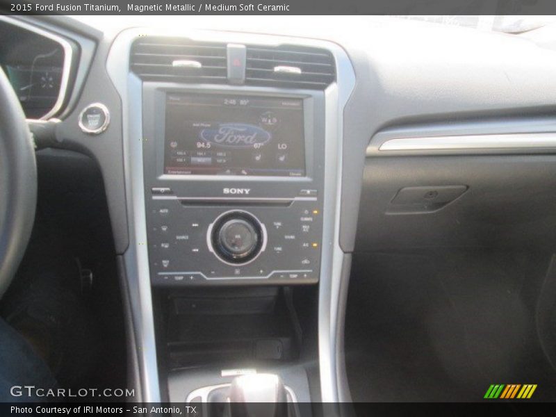Magnetic Metallic / Medium Soft Ceramic 2015 Ford Fusion Titanium