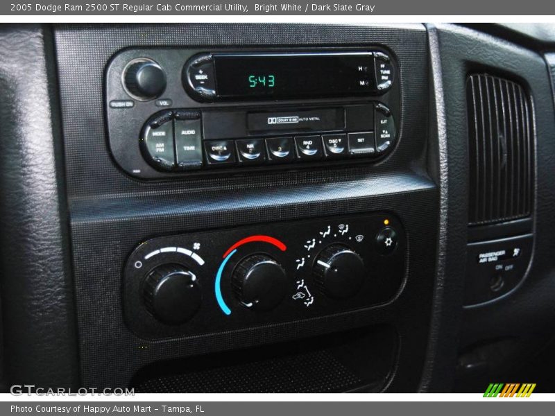 Bright White / Dark Slate Gray 2005 Dodge Ram 2500 ST Regular Cab Commercial Utility