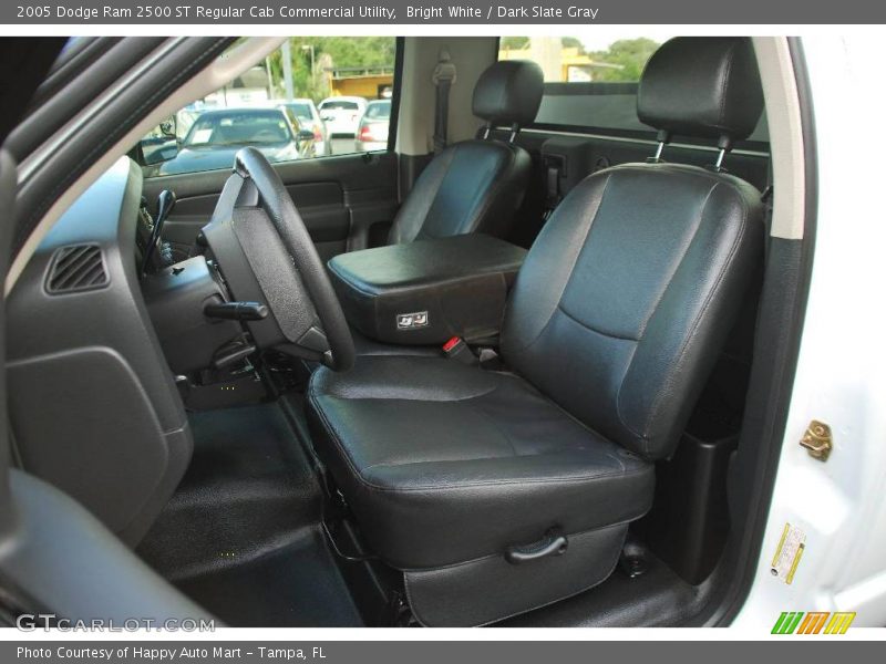 Bright White / Dark Slate Gray 2005 Dodge Ram 2500 ST Regular Cab Commercial Utility