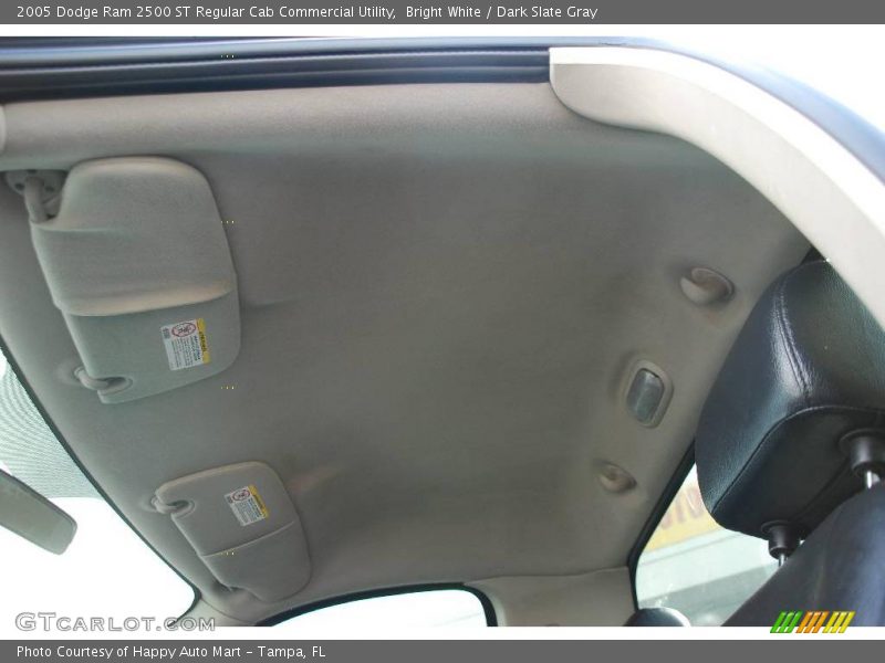 Bright White / Dark Slate Gray 2005 Dodge Ram 2500 ST Regular Cab Commercial Utility