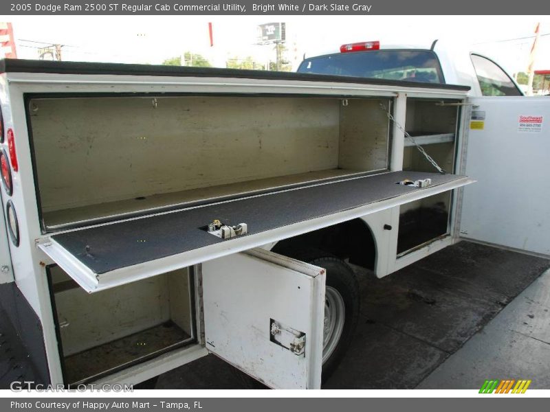 Bright White / Dark Slate Gray 2005 Dodge Ram 2500 ST Regular Cab Commercial Utility