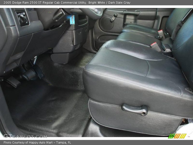 Bright White / Dark Slate Gray 2005 Dodge Ram 2500 ST Regular Cab Commercial Utility