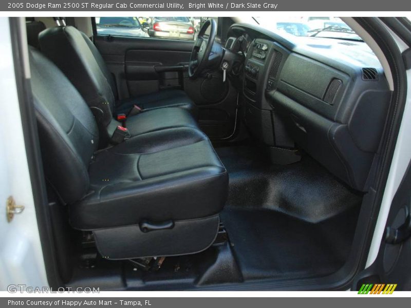 Bright White / Dark Slate Gray 2005 Dodge Ram 2500 ST Regular Cab Commercial Utility