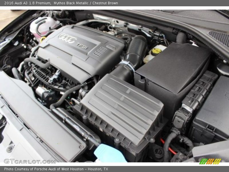  2016 A3 1.8 Premium Engine - 1.8 Liter Turbocharged/TFSI DOHC 16-Valve VVT 4 Cylinder