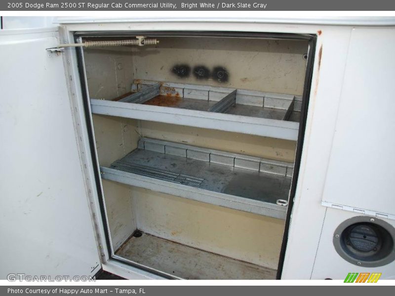 Bright White / Dark Slate Gray 2005 Dodge Ram 2500 ST Regular Cab Commercial Utility