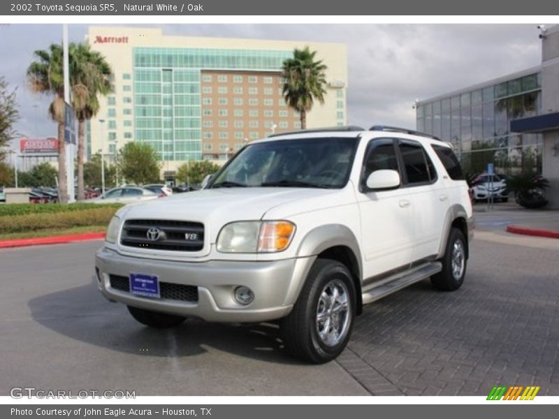 Natural White / Oak 2002 Toyota Sequoia SR5