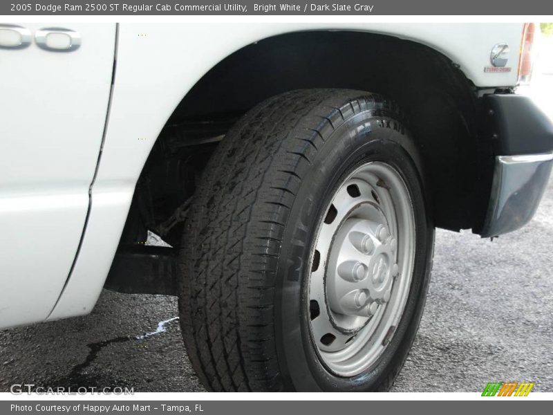 Bright White / Dark Slate Gray 2005 Dodge Ram 2500 ST Regular Cab Commercial Utility