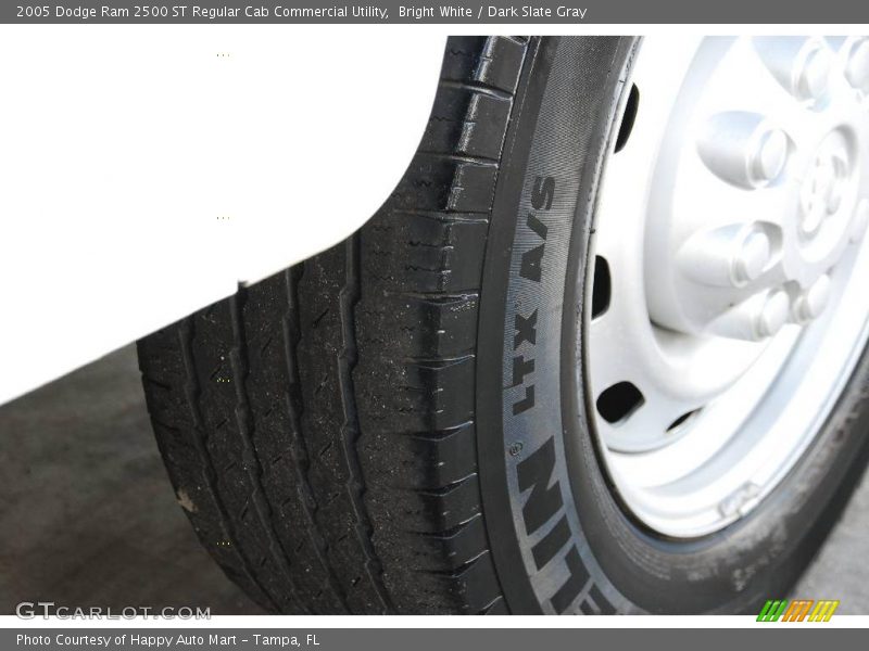 Bright White / Dark Slate Gray 2005 Dodge Ram 2500 ST Regular Cab Commercial Utility