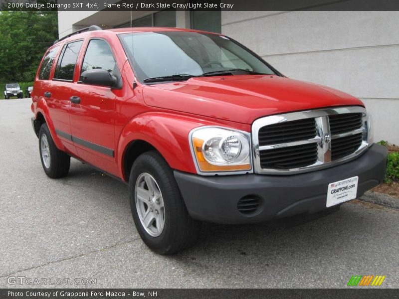 Flame Red / Dark Slate Gray/Light Slate Gray 2006 Dodge Durango SXT 4x4
