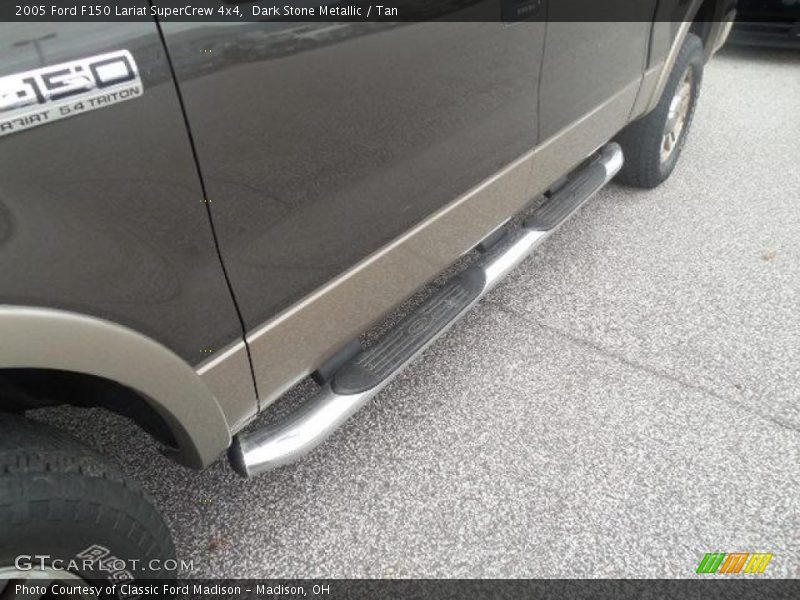 Dark Stone Metallic / Tan 2005 Ford F150 Lariat SuperCrew 4x4