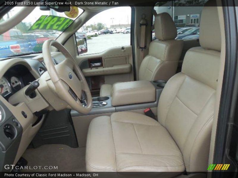  2005 F150 Lariat SuperCrew 4x4 Tan Interior