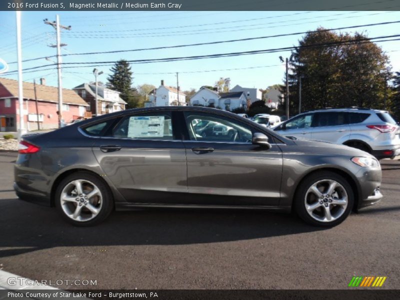 Magnetic Metallic / Medium Earth Gray 2016 Ford Fusion S