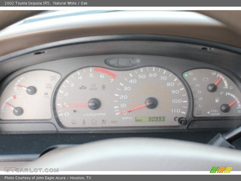 Natural White / Oak 2002 Toyota Sequoia SR5
