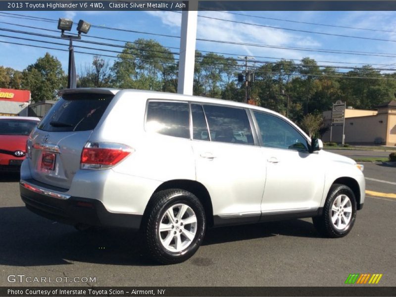 Classic Silver Metallic / Ash 2013 Toyota Highlander V6 4WD