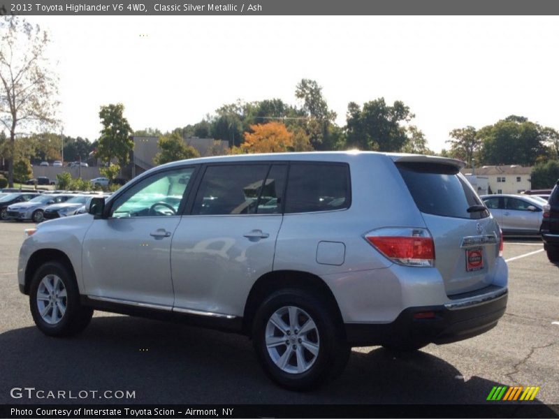Classic Silver Metallic / Ash 2013 Toyota Highlander V6 4WD
