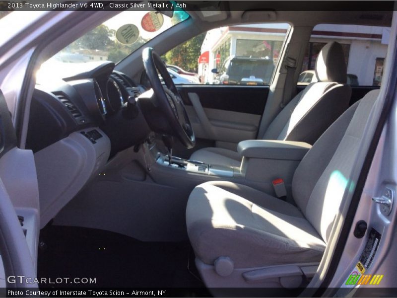 Classic Silver Metallic / Ash 2013 Toyota Highlander V6 4WD