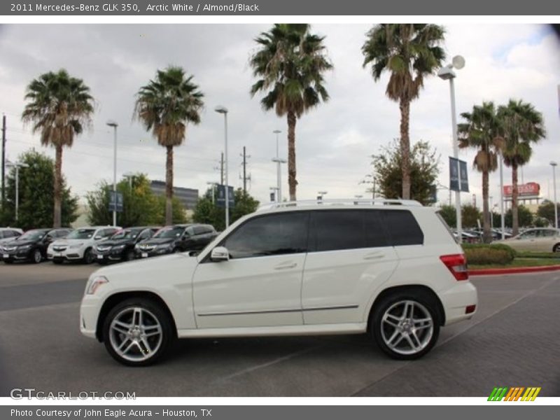 Arctic White / Almond/Black 2011 Mercedes-Benz GLK 350