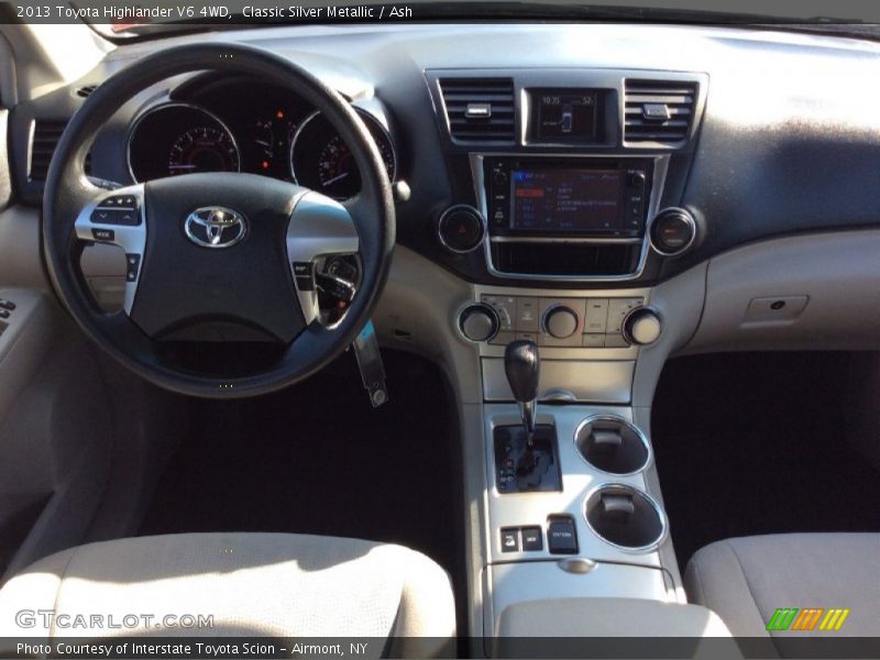 Classic Silver Metallic / Ash 2013 Toyota Highlander V6 4WD