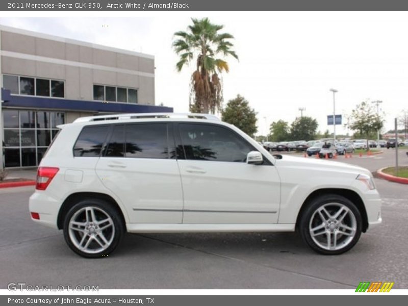 Arctic White / Almond/Black 2011 Mercedes-Benz GLK 350