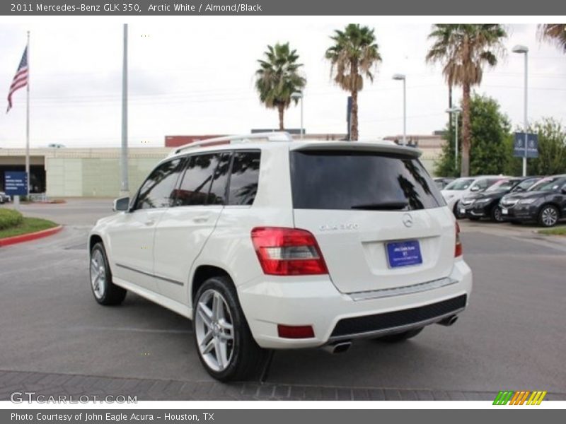 Arctic White / Almond/Black 2011 Mercedes-Benz GLK 350