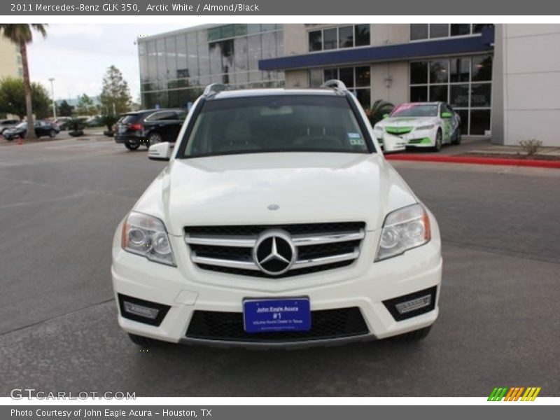 Arctic White / Almond/Black 2011 Mercedes-Benz GLK 350