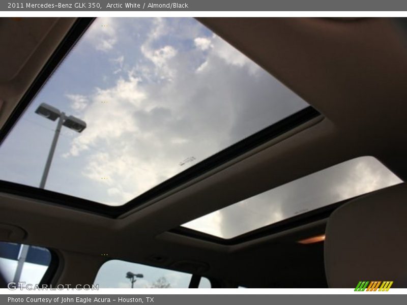 Arctic White / Almond/Black 2011 Mercedes-Benz GLK 350