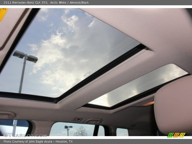 Arctic White / Almond/Black 2011 Mercedes-Benz GLK 350