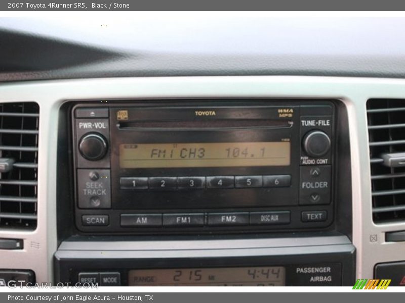 Black / Stone 2007 Toyota 4Runner SR5
