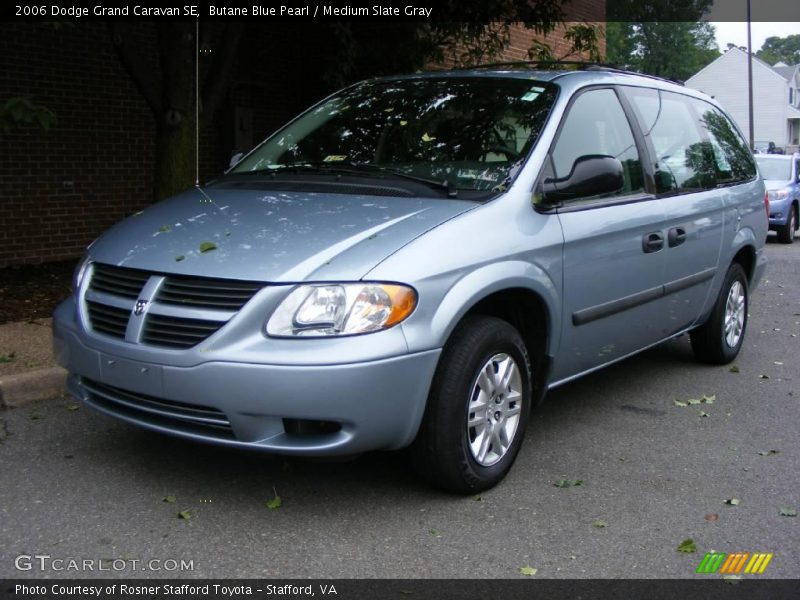 Butane Blue Pearl / Medium Slate Gray 2006 Dodge Grand Caravan SE
