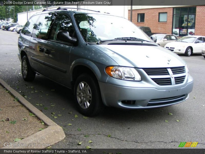 Butane Blue Pearl / Medium Slate Gray 2006 Dodge Grand Caravan SE