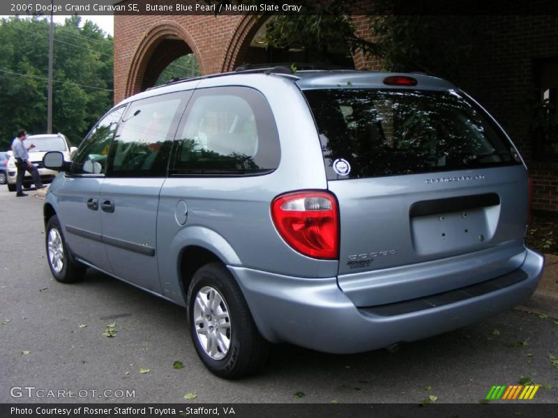 Butane Blue Pearl / Medium Slate Gray 2006 Dodge Grand Caravan SE