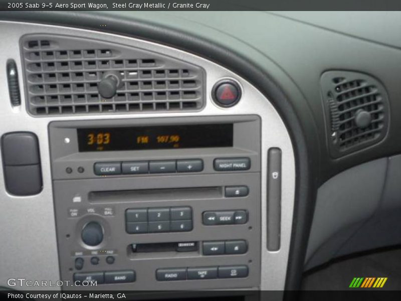 Steel Gray Metallic / Granite Gray 2005 Saab 9-5 Aero Sport Wagon