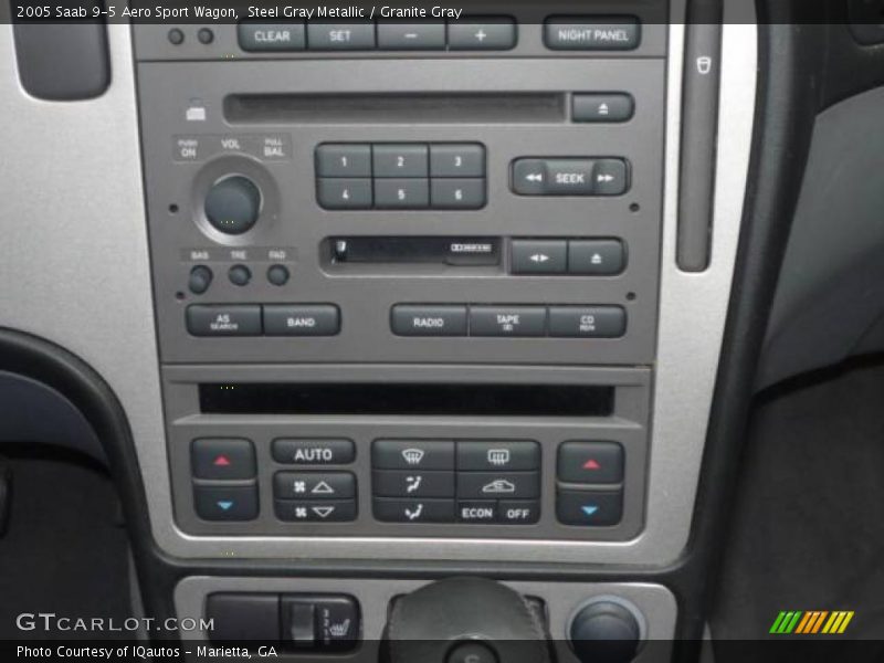 Steel Gray Metallic / Granite Gray 2005 Saab 9-5 Aero Sport Wagon