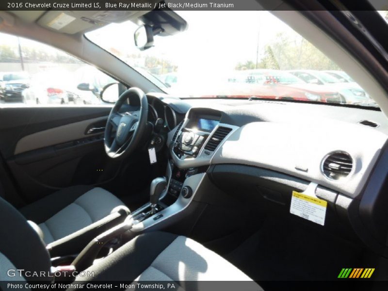 Blue Ray Metallic / Jet Black/Medium Titanium 2016 Chevrolet Cruze Limited LS