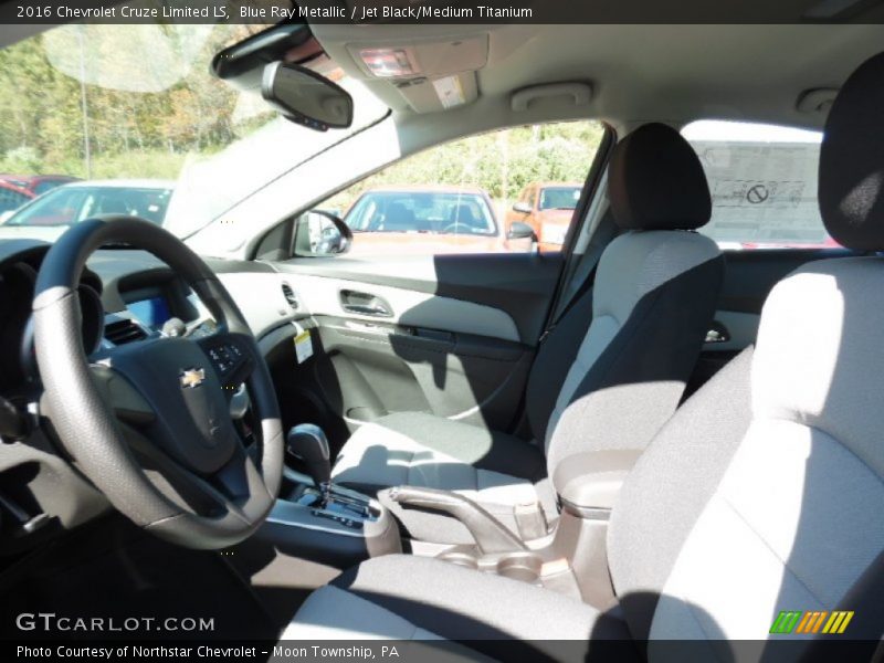Blue Ray Metallic / Jet Black/Medium Titanium 2016 Chevrolet Cruze Limited LS