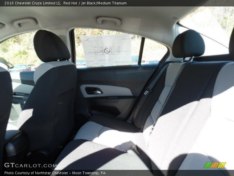 Red Hot / Jet Black/Medium Titanium 2016 Chevrolet Cruze Limited LS